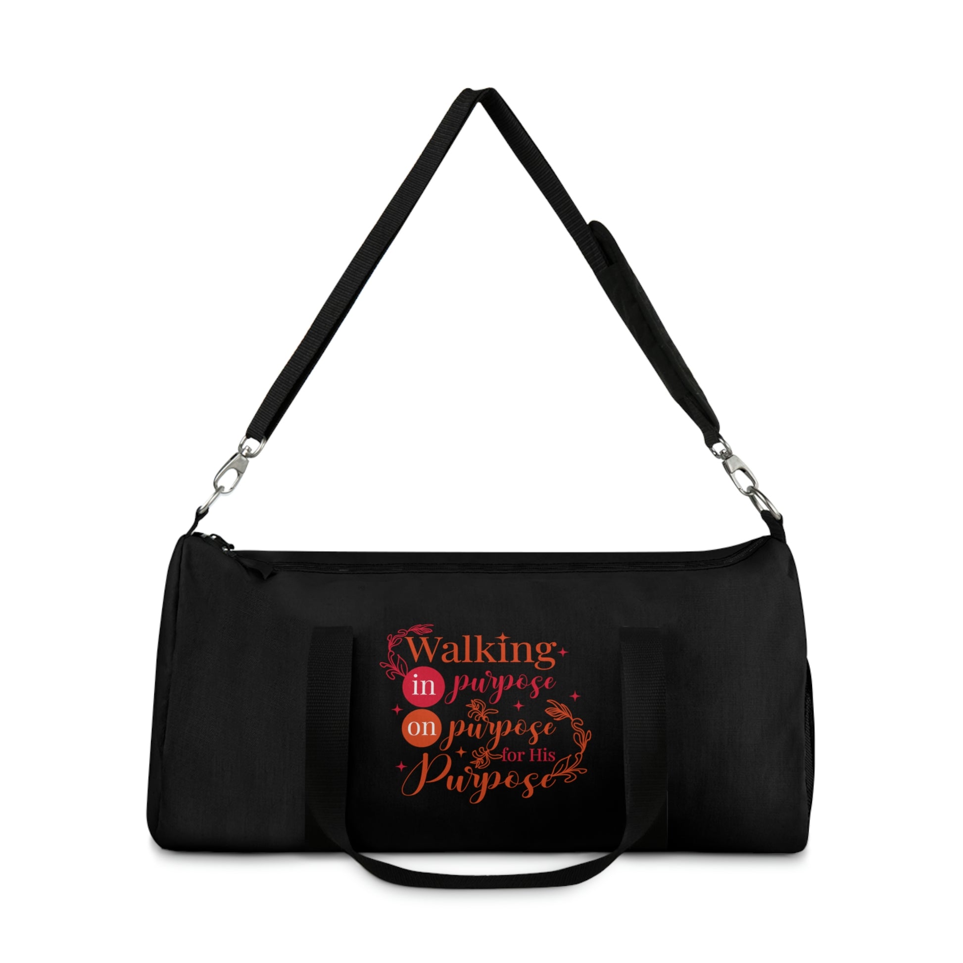 Walking In Purpose On Purpose For His Purpose  Duffel Bag Printify