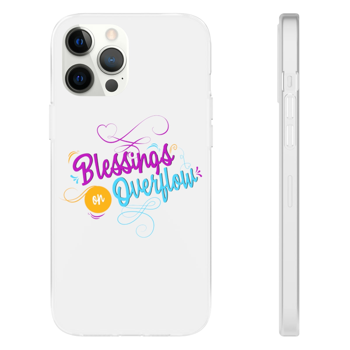 Blessings on Overflow Flexi Phone Case, compatible with select IPhone & Samsung Galaxy Phones Printify