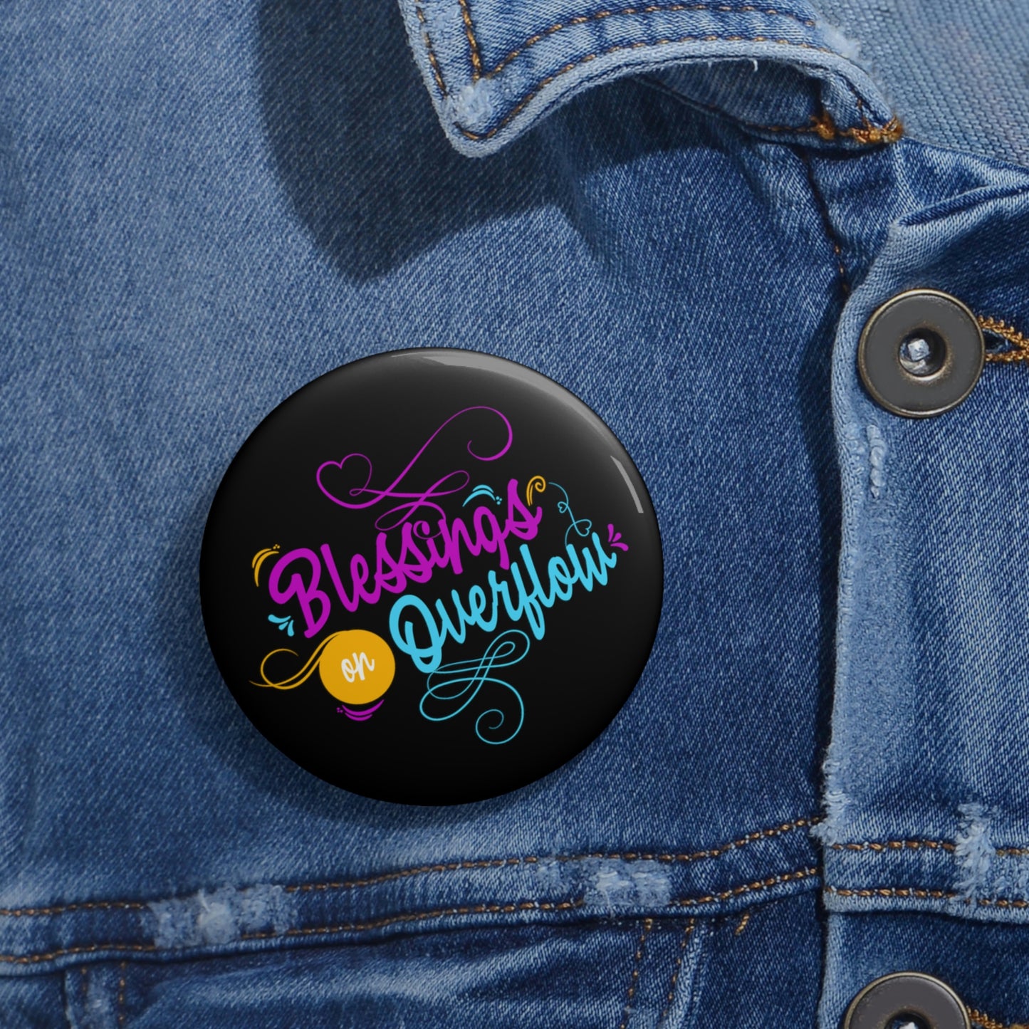 Blessings on Overflow Pin Button