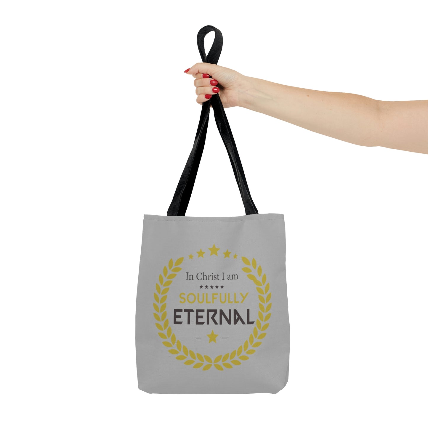 In Christ I Am Soulfully Eternal Tote Bag