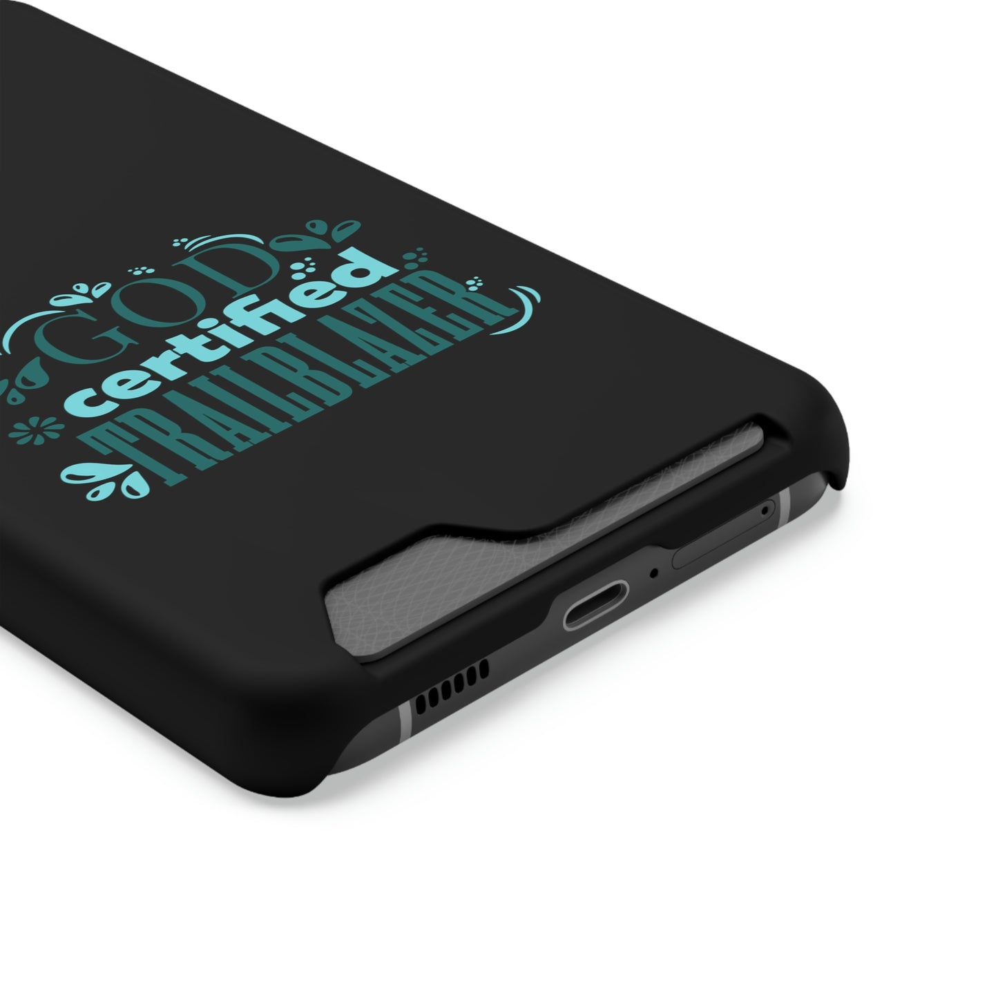 God Certified Trailblazer Phone Case With Card Holder