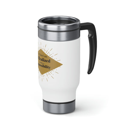 In Christ I Am A Realized Impossibility Travel Mug 14oz