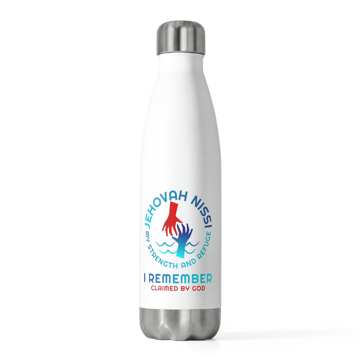 Jehovah Nissi My Strength & Refuge I Remember Insulated Bottle