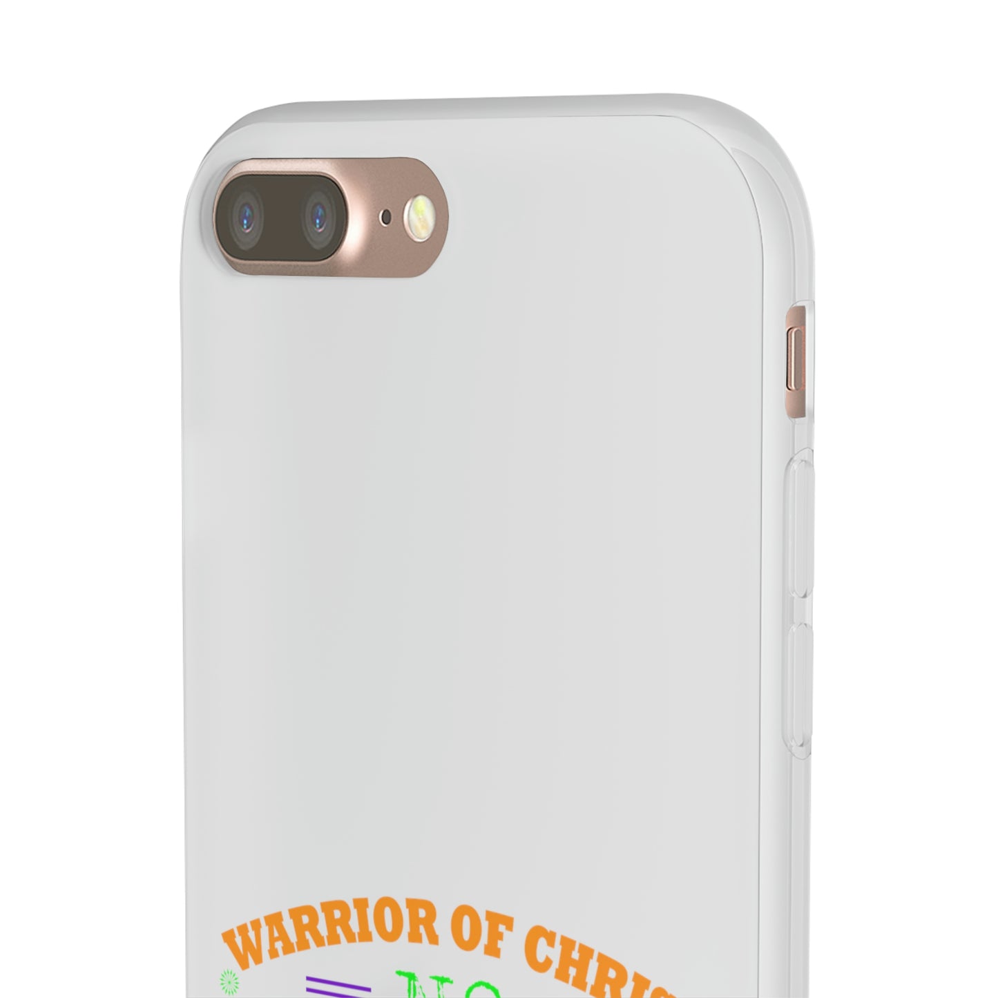 Warrior Of Christ No Weapons Formed Against Me Will Prosper Flexi Phone Case