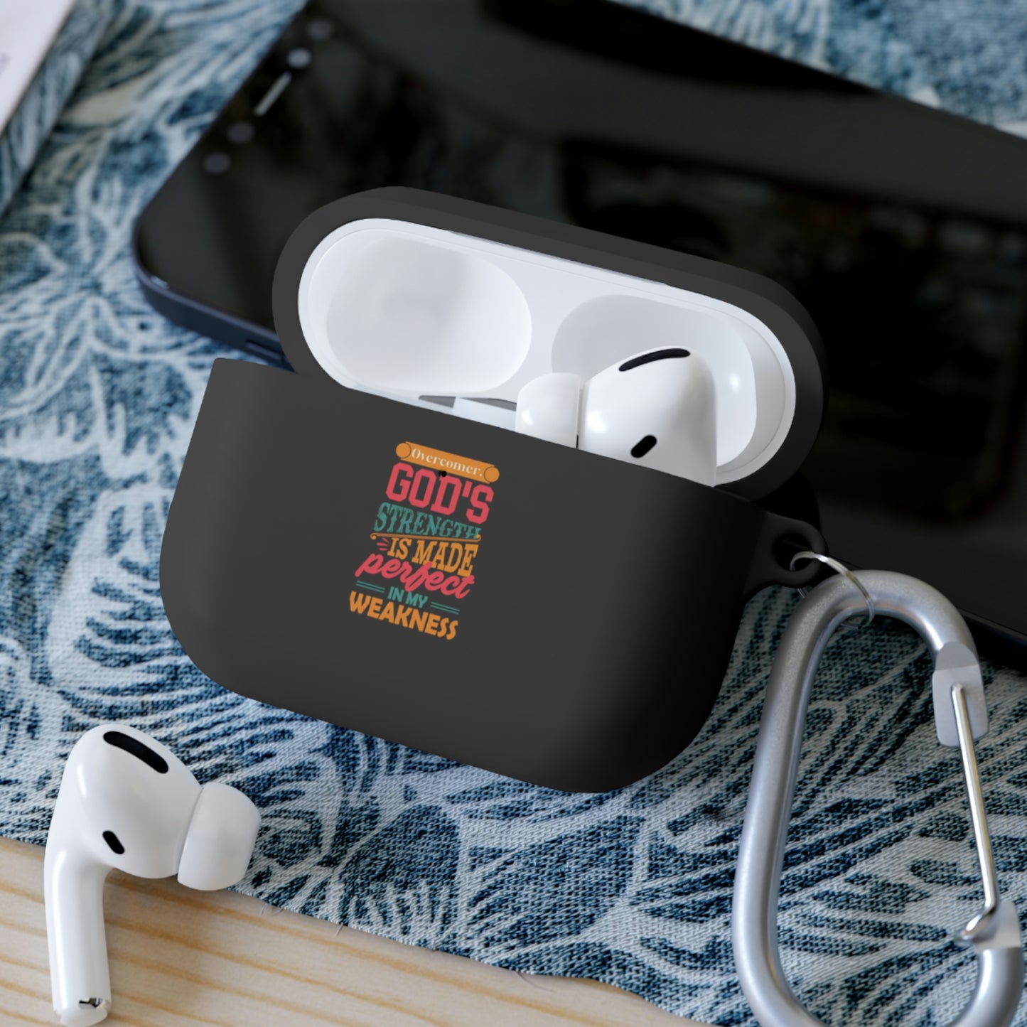 Overcomer, God's Strength Is Made Perfect In My Weakness AirPods / Airpods Pro Case cover