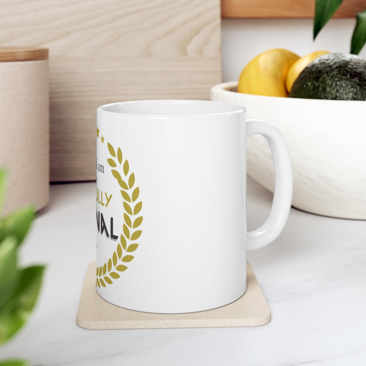 Soulfully Eternal White Ceramic MUG Printify