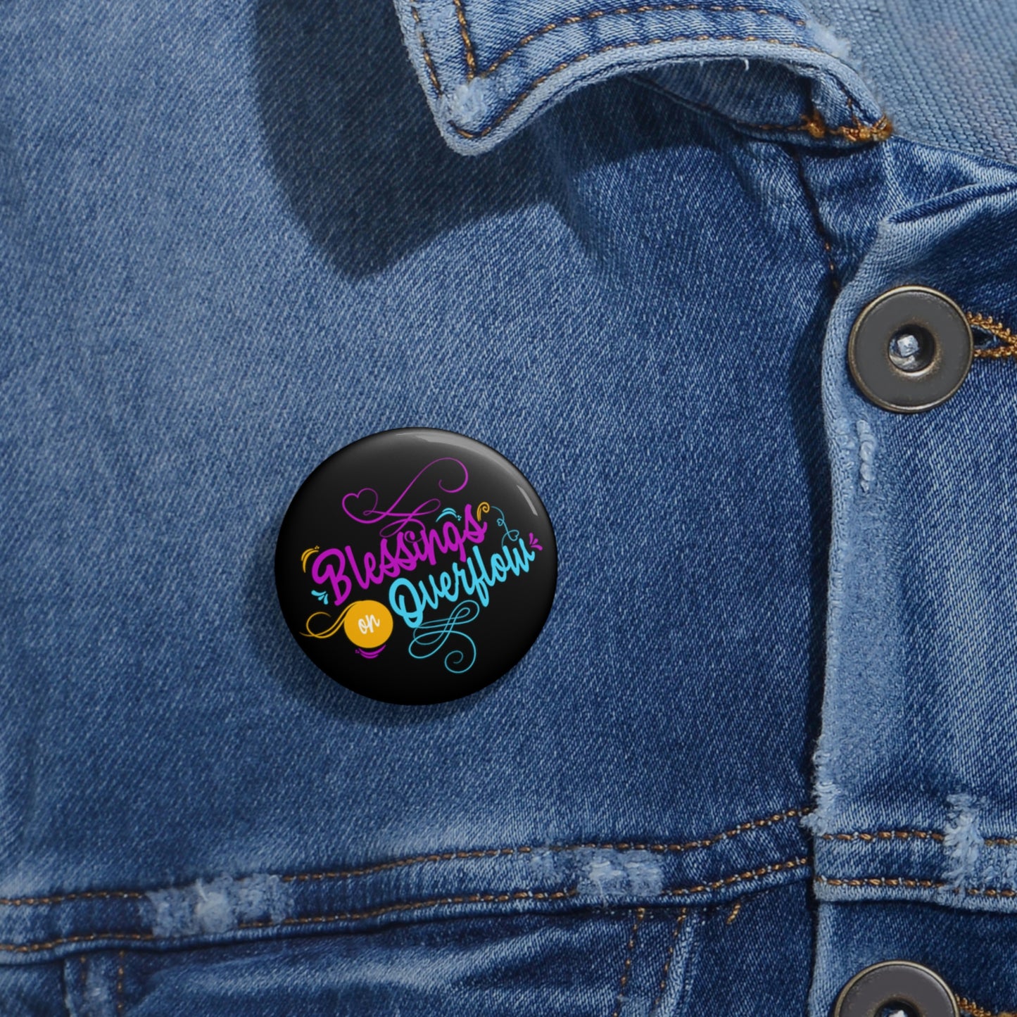 Blessings on Overflow Pin Button