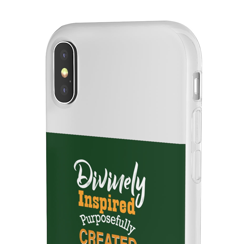 Divinely inspired purposefully created Flexi Phone Case. compatible with select IPhone & Samsung Galaxy Phones Printify