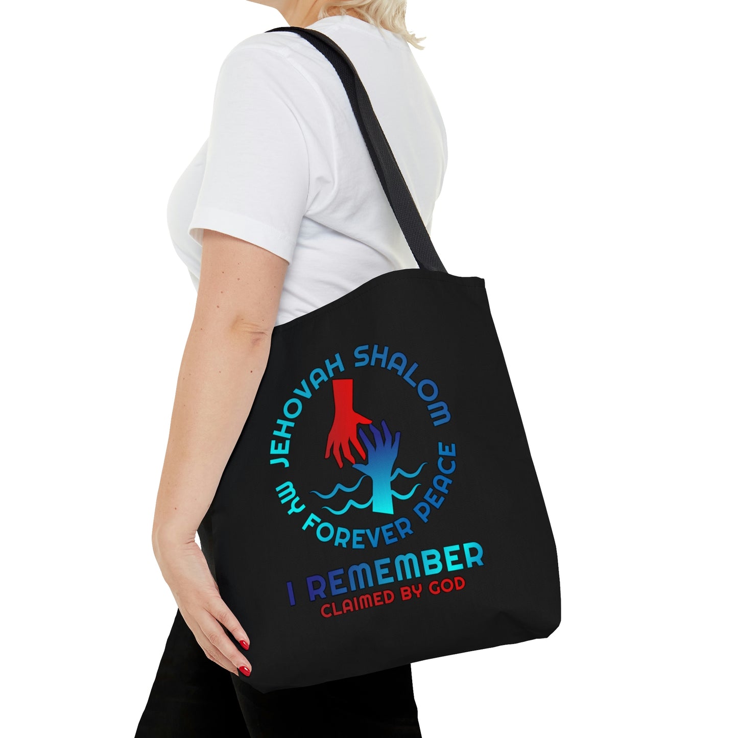 Jehovah Shalom My Forever Peace I Remember Tote Bag