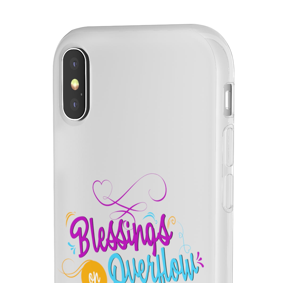 Blessings on Overflow Flexi Phone Case, compatible with select IPhone & Samsung Galaxy Phones Printify