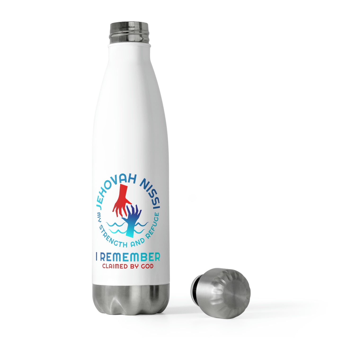 Jehovah Nissi My Strength & Refuge I Remember Insulated Bottle