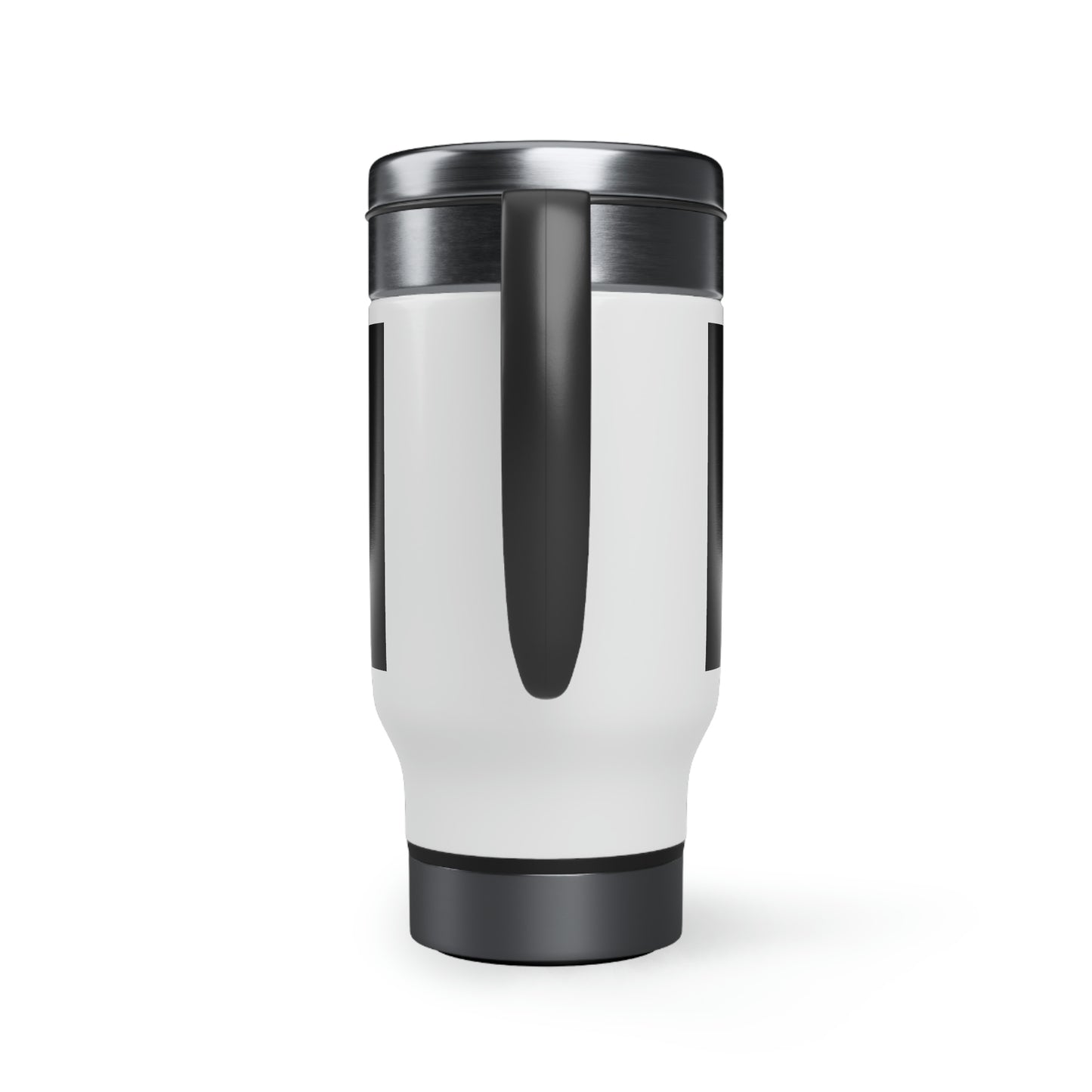 In Christ I am everything Stainless Steel Travel Mug with Handle, 14oz