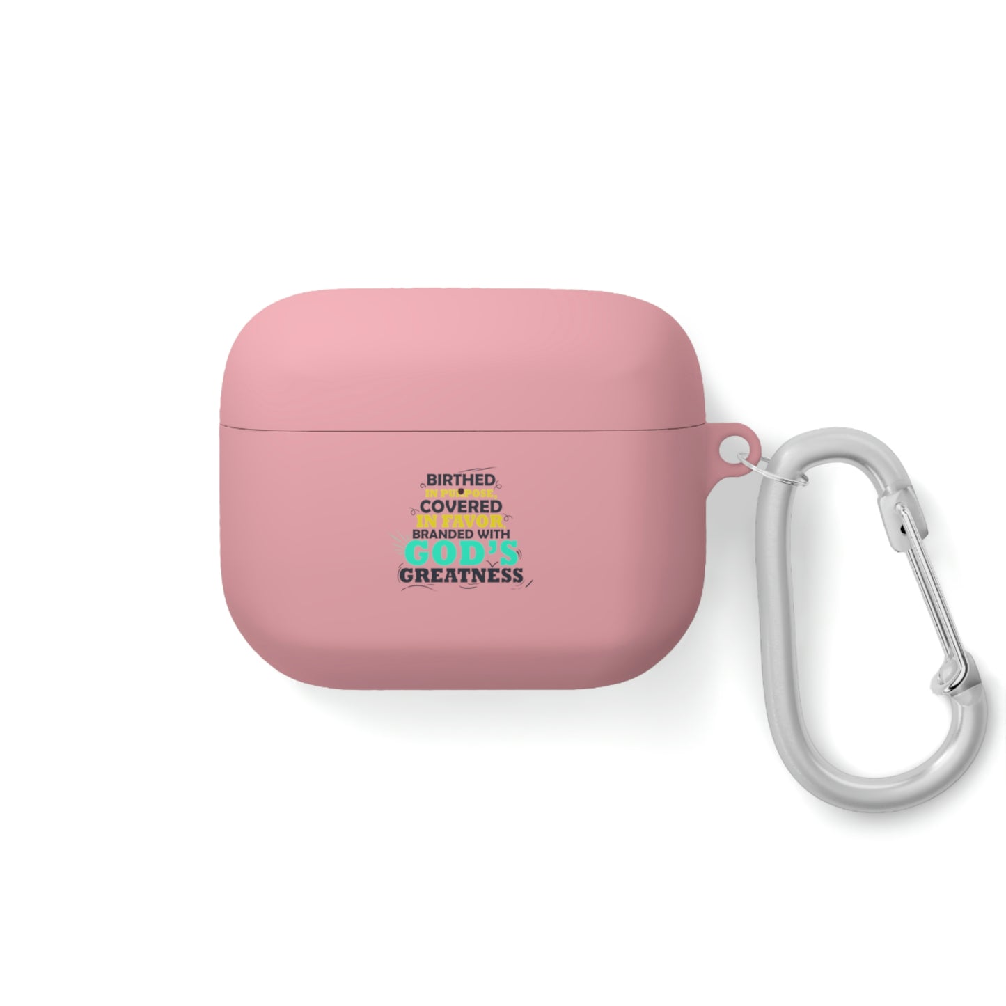 Birthed In Purpose, Covered In Favor, Branded With God's Greatness AirPods / Airpods Pro Case cover