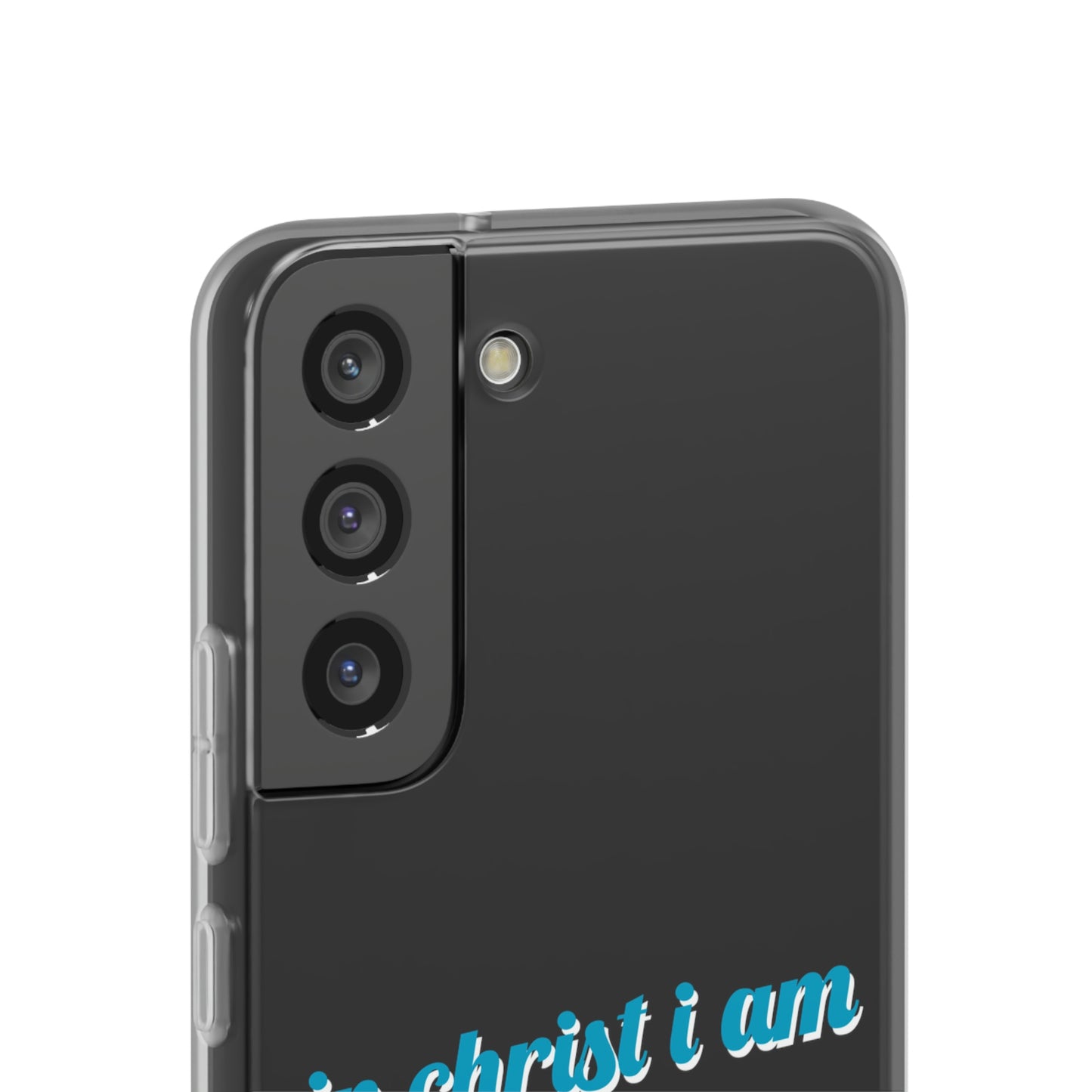 In Christ I Am Flawlessly & Purposefully Created Flexi Phone Case