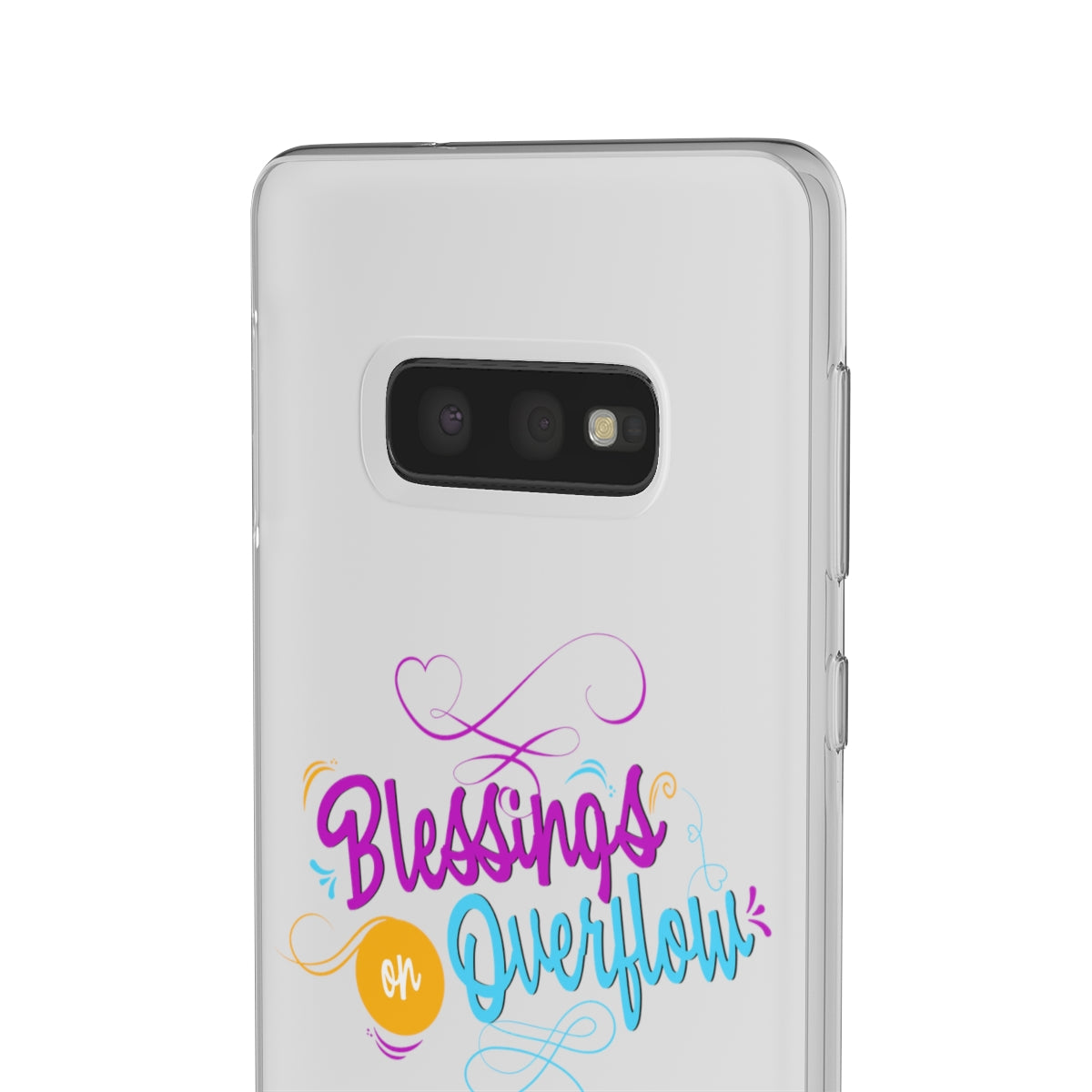 Blessings on Overflow Flexi Phone Case, compatible with select IPhone & Samsung Galaxy Phones Printify