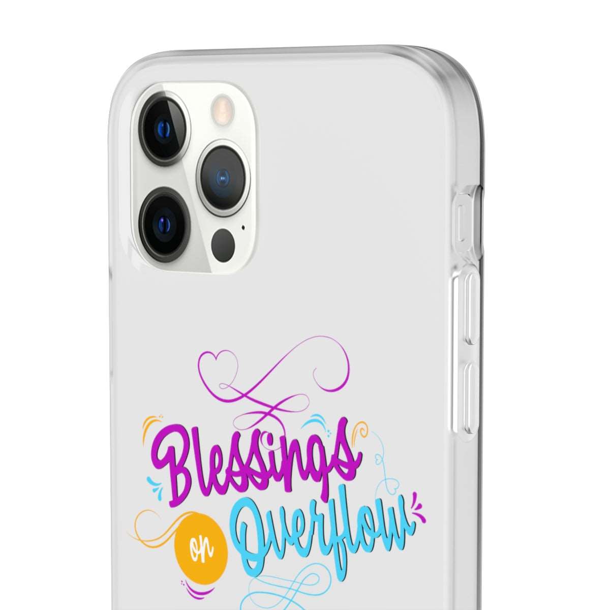 Blessings on Overflow Flexi Phone Case, compatible with select IPhone & Samsung Galaxy Phones Printify