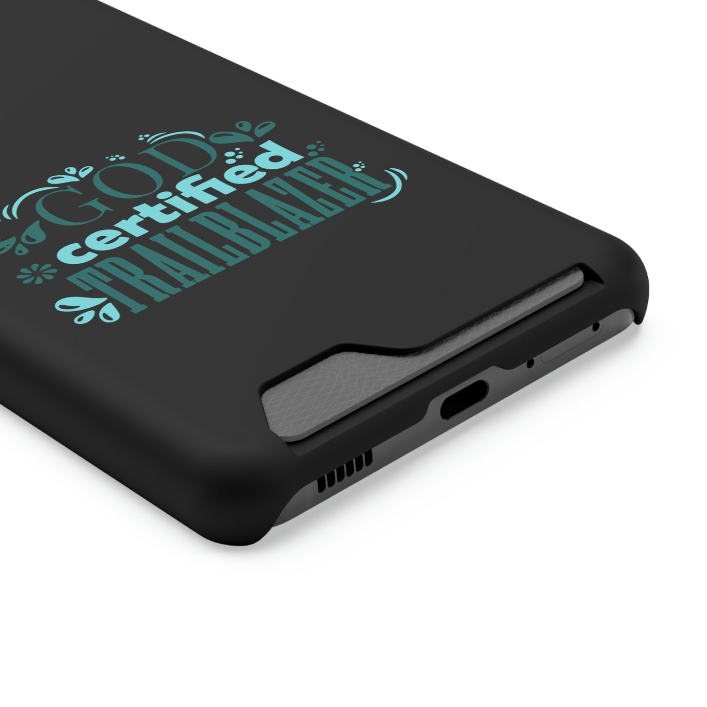 God Certified Trailblazer Phone Case With Card Holder