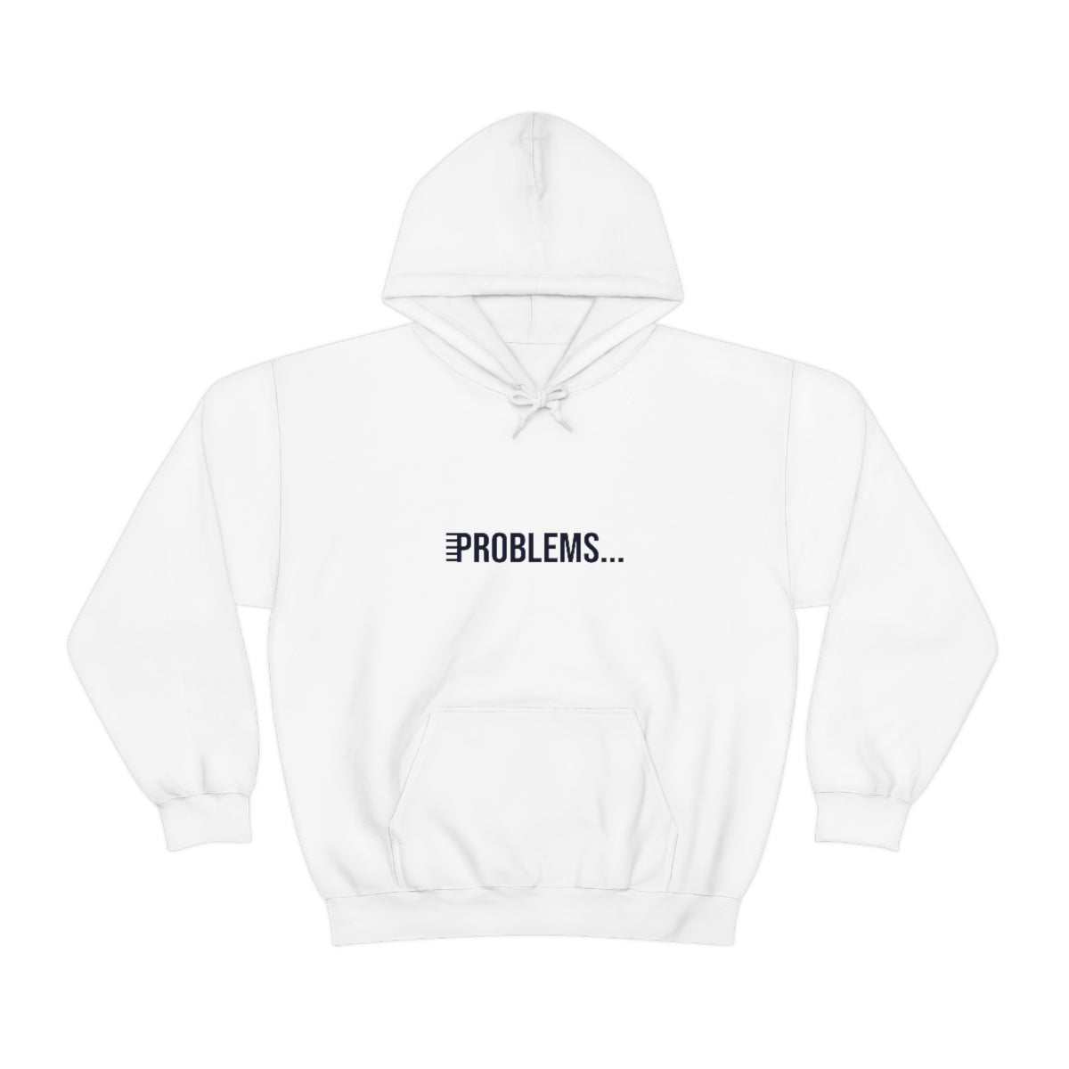 Problems Meet My  God Unisex Hooded Sweatshirt Printify