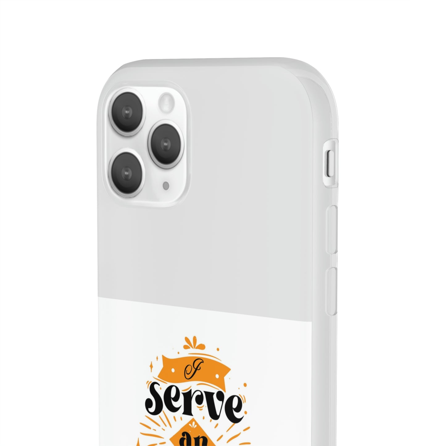 I Serve An On Time God Flexi Phone Case