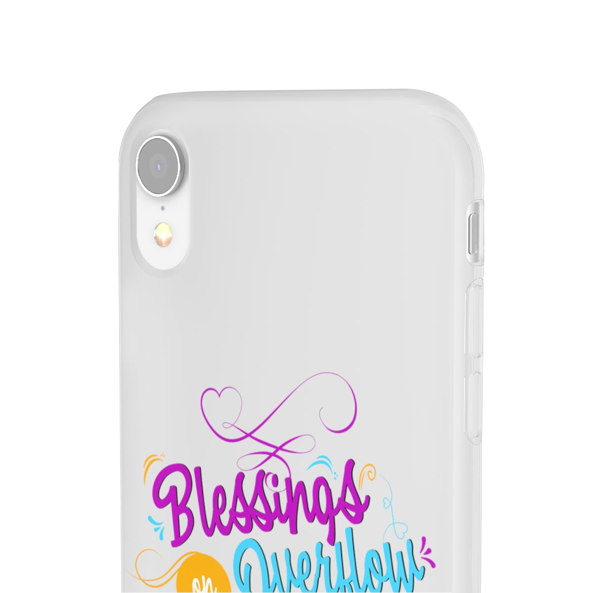 Blessings on Overflow Flexi Phone Case, compatible with select IPhone & Samsung Galaxy Phones Printify