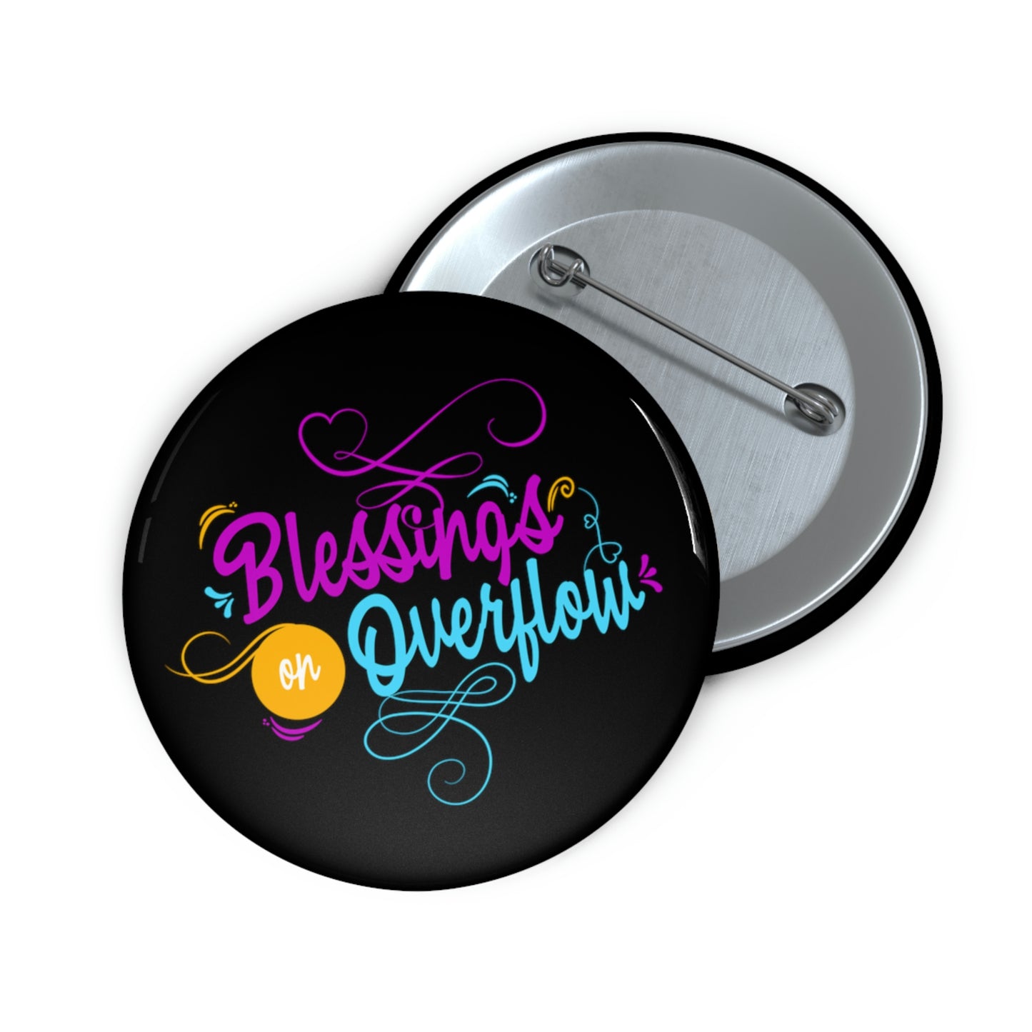 Blessings on Overflow Pin Button