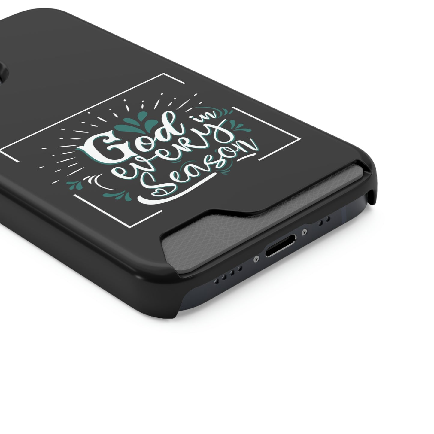 God In Every Season Phone Case With Card Holder