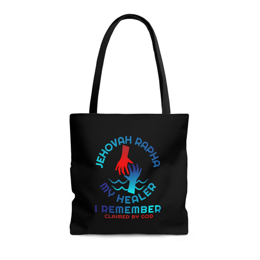 Jehovah Rapha My Healer I Remember Tote Bag