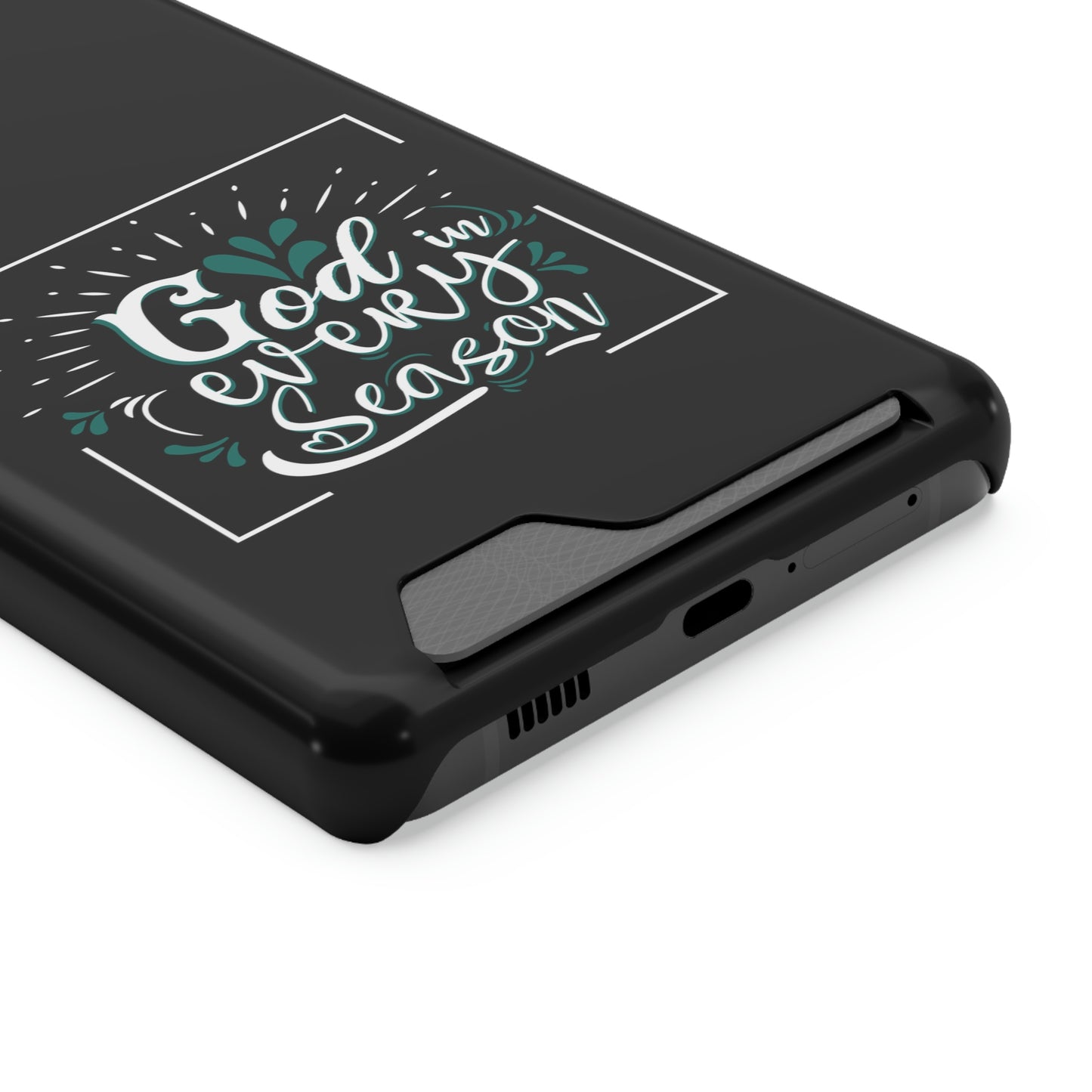 God In Every Season Phone Case With Card Holder