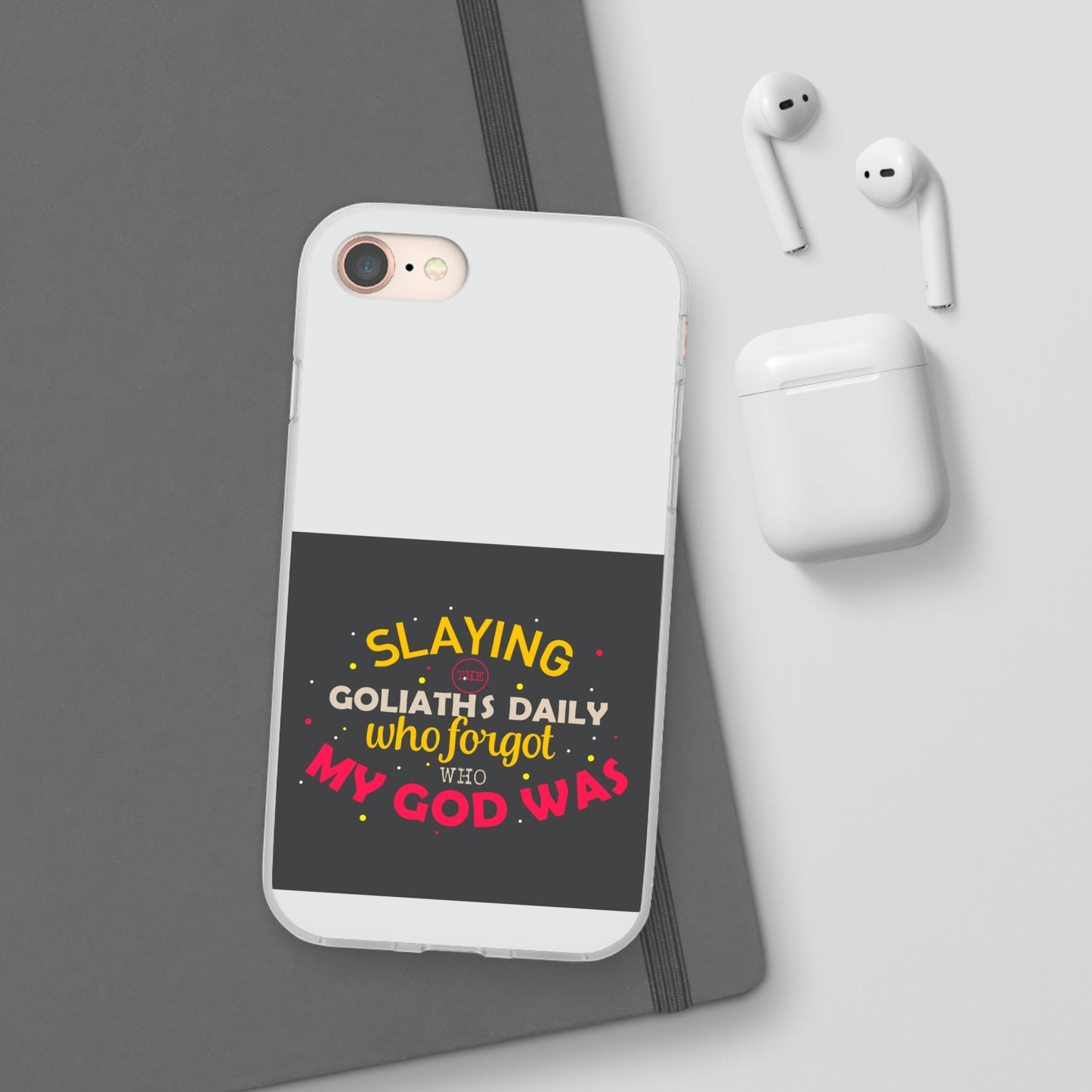 Slaying The Goliaths Daily Who Forgot Who My God Was Flexi Phone Case