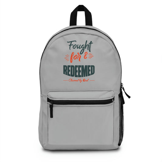 Fought For & Redeemed  Backpack Printify