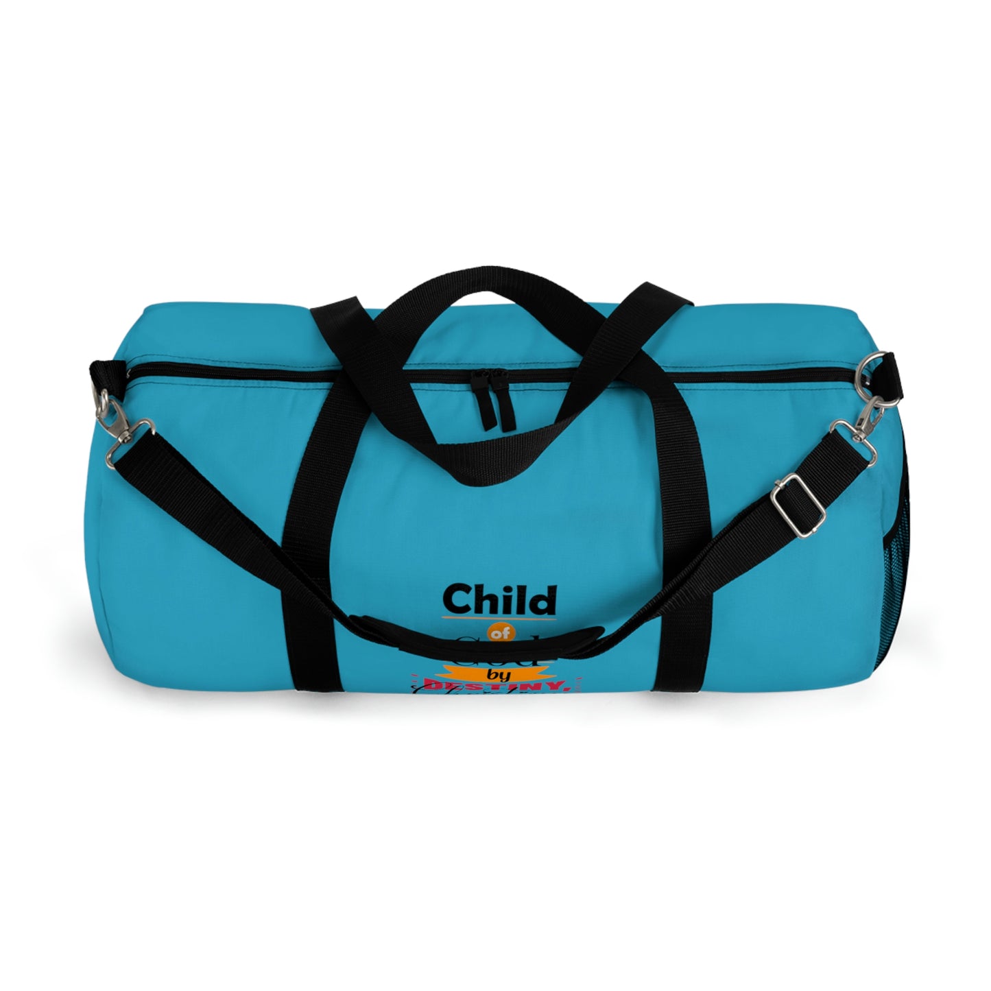 Child Of God By Destiny Christian By Design Duffel Bag Printify