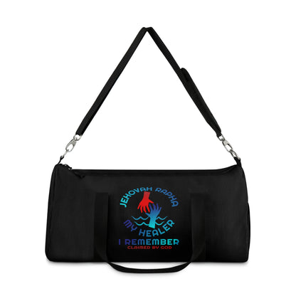 Jehovah Rapha My Healer I Remember Duffel Bag Printify
