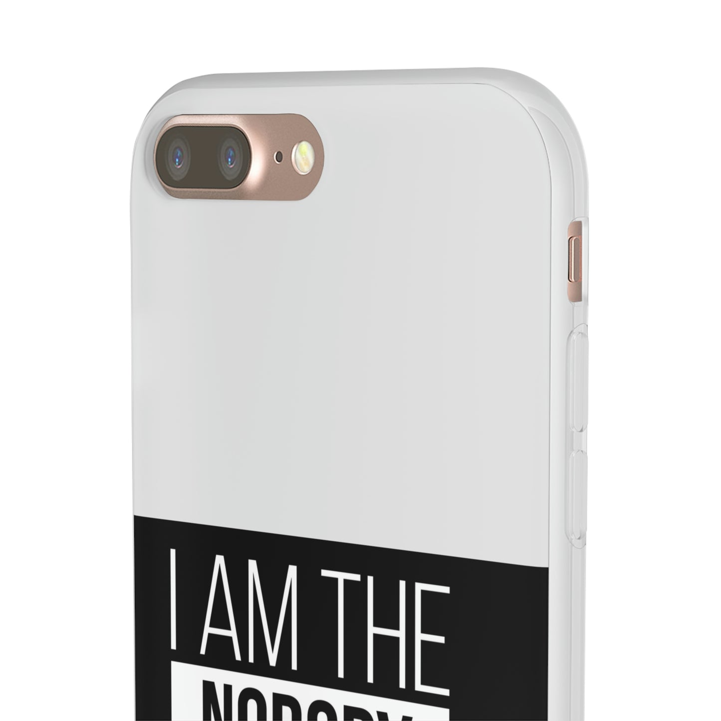 I Am The Nobody The World Saw But The One He Knew Was Worth Dying For Flexi Phone Case